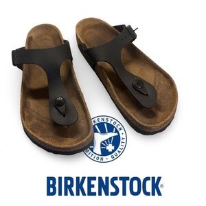 BIRKENSTOCK GIZEH SANDALS -  SZ 38